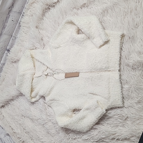 SKIMS Other - SKIMS TODDLERS COZY KNIT HOODIE 2T-3T/BONE/NWT